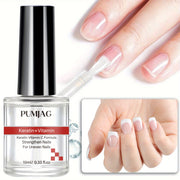 Nail Strengthener with Keratin and Vitamins for Hardening and Gloss Enhancement 10ml