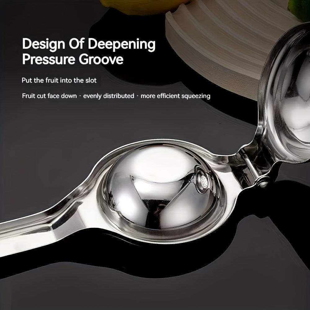 Lemon Lime Squeezer Handheld Stainless Steel Citrus Juicer Fruit Juice Press