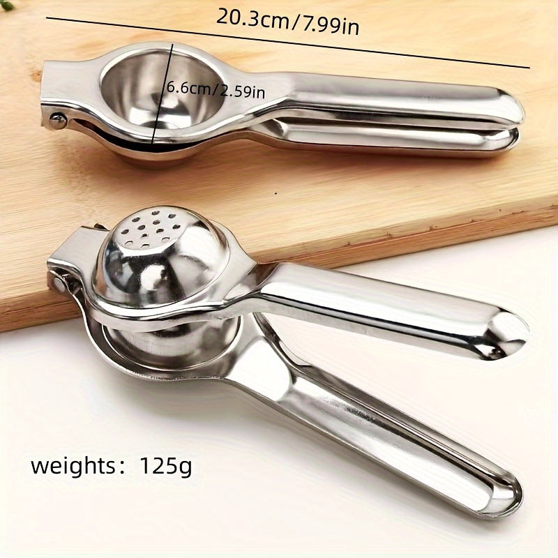 Lemon Lime Squeezer Handheld Stainless Steel Citrus Juicer Fruit Juice Press