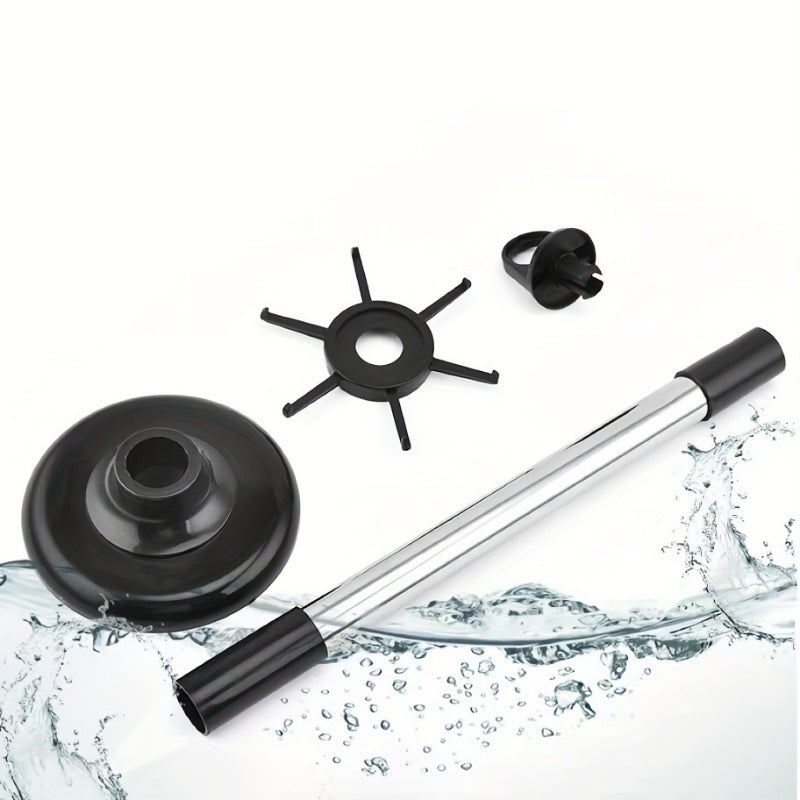 Rotating Kitchen Utensil Holder with 6 Hooks, Space-Saving, No Drilling Needed