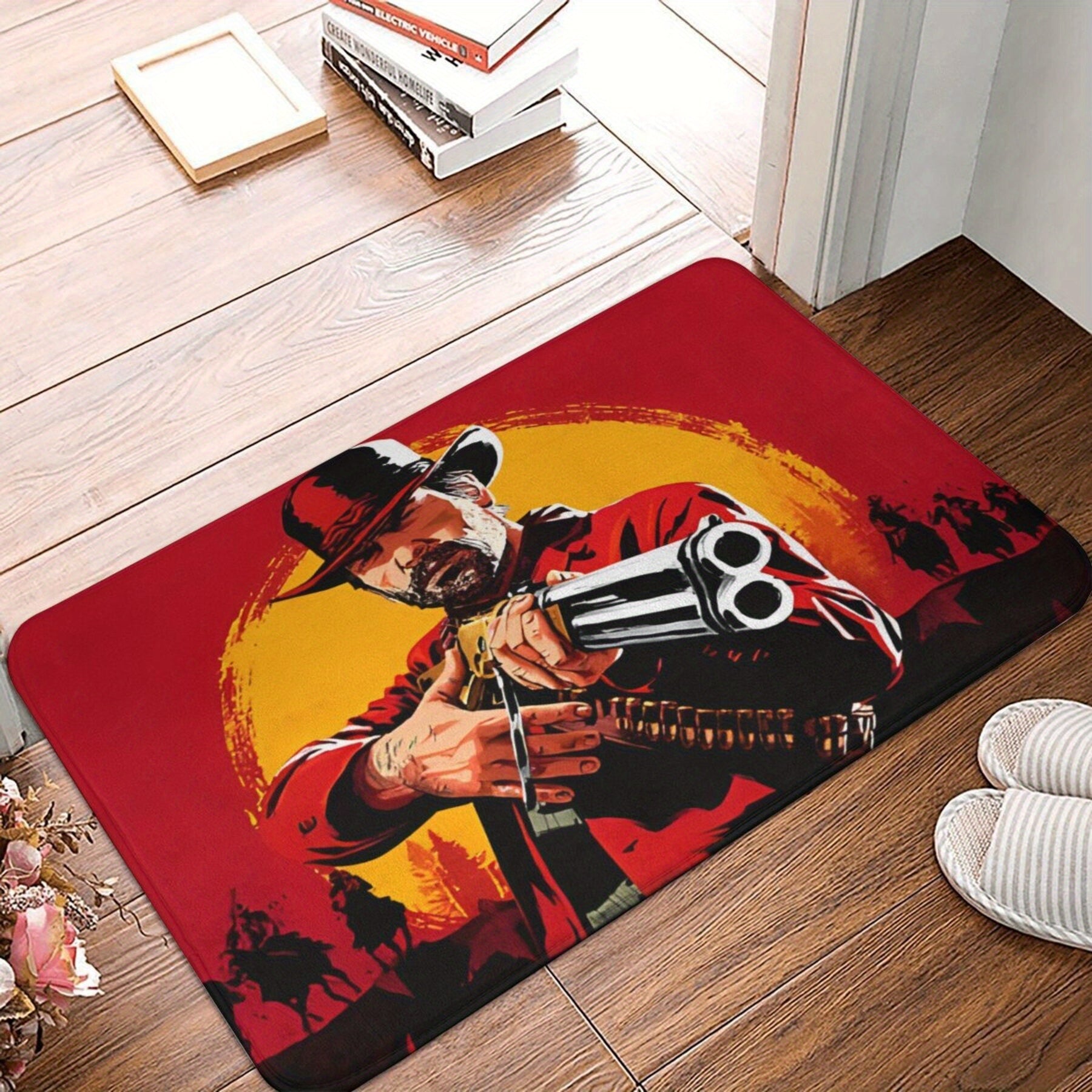 MORGAN Qo'rqmas Qaroqchi Arthur - Oshxona, Yo'l va Yotoqxona bezash uchun sirpanmaydigan, oson tozalanadigan eshik tagi