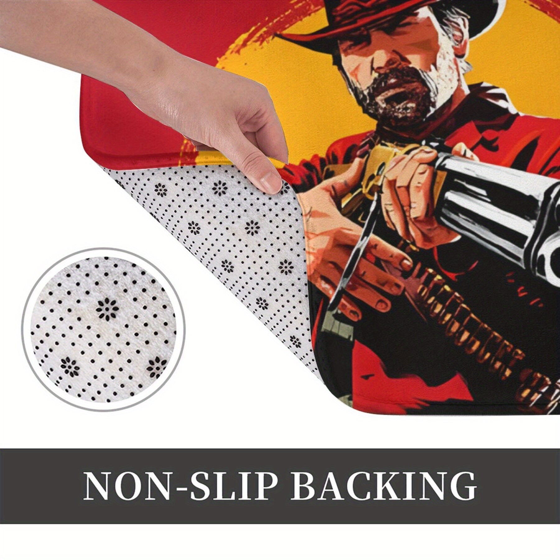 MORGAN Qo'rqmas Qaroqchi Arthur - Oshxona, Yo'l va Yotoqxona bezash uchun sirpanmaydigan, oson tozalanadigan eshik tagi