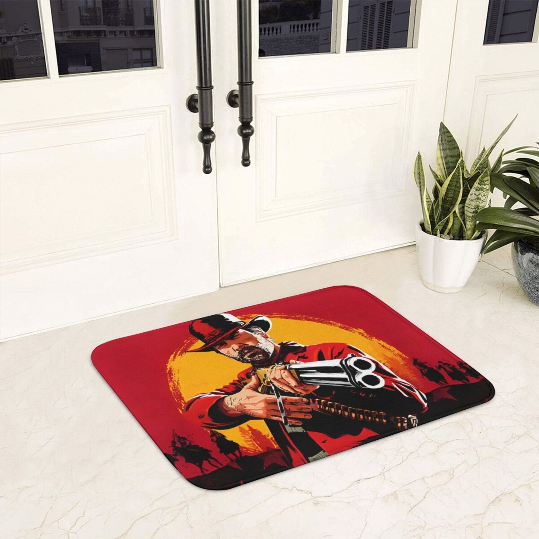 MORGAN Qo'rqmas Qaroqchi Arthur - Oshxona, Yo'l va Yotoqxona bezash uchun sirpanmaydigan, oson tozalanadigan eshik tagi