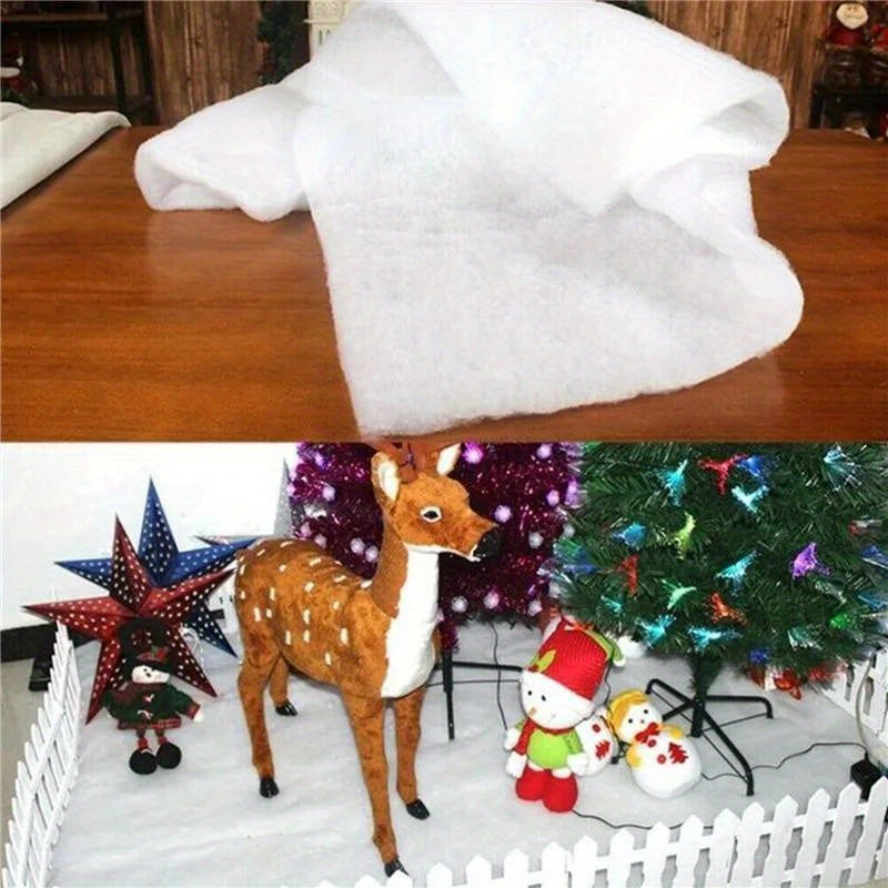 Artificial Snow Roll for Christmas Village Backdrop and Decorations 1 Piece