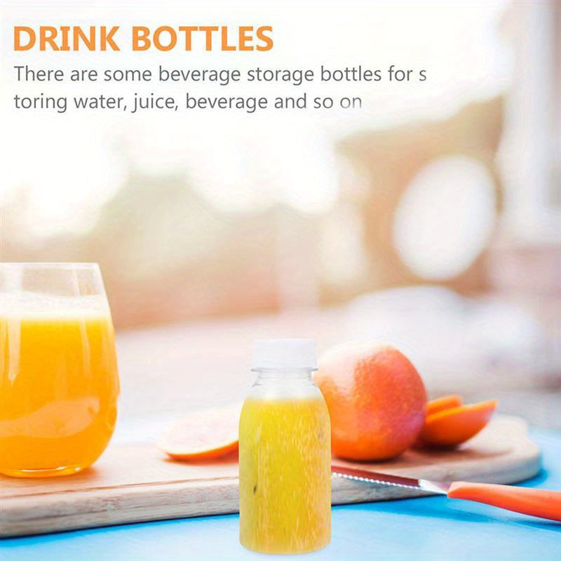 Botellas de leche de plástico 100ml a prueba de fugas, portátiles para bebidas y almacenamiento de alimentos