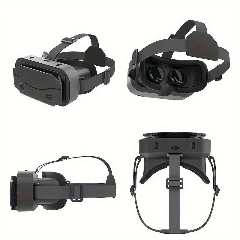 G13 VR Headset smartfonlar uchun qurilmalarni 3D o'yin konsollariga aylantiradi, sozlanadigan, ko'chma dizayn, qiziqarli VR tajribasi, 17.78 sm gacha ekranlar bilan mos keladi, engil va