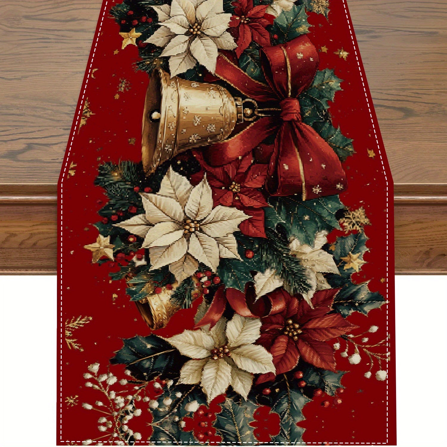 Buffalo Plaid Christmas Table Decor Set Includes Table Mat Thermal Mat Cover and Runner
