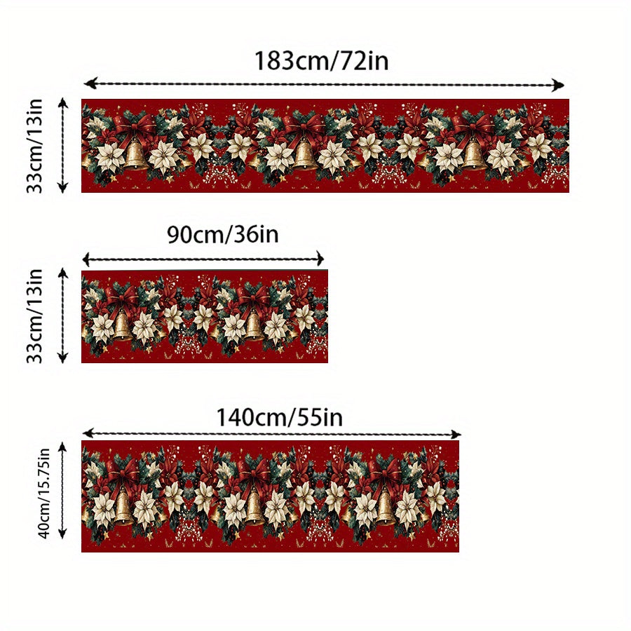 Buffalo Plaid Christmas Table Decor Set Includes Table Mat Thermal Mat Cover and Runner