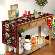 Buffalo Plaid Christmas Table Decor Set Includes Table Mat Thermal Mat Cover and Runner