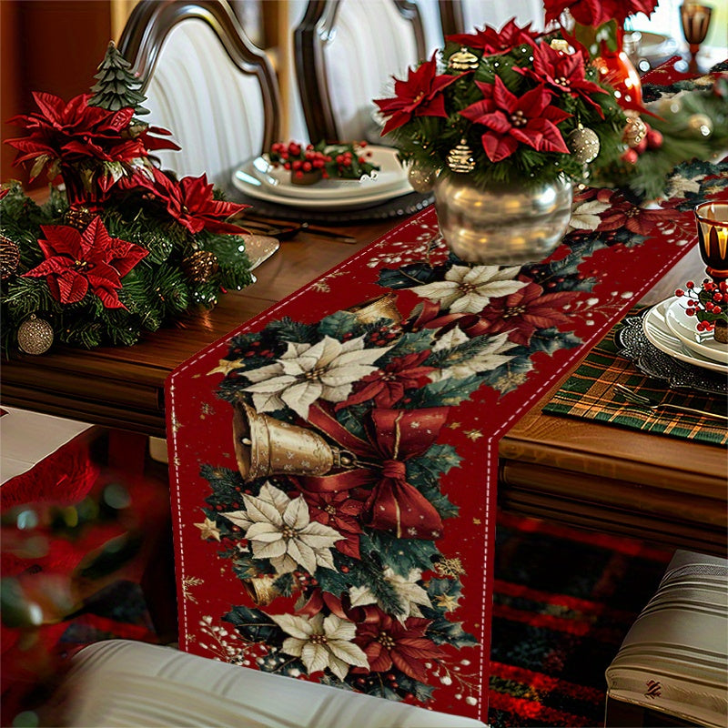 Buffalo Plaid Christmas Table Decor Set Includes Table Mat Thermal Mat Cover and Runner