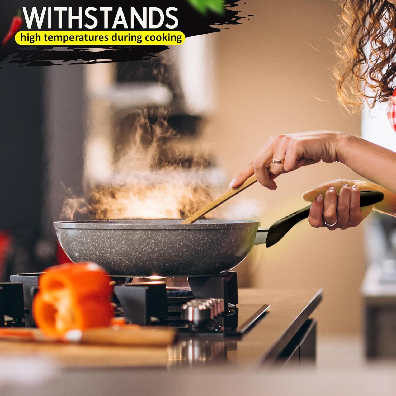 Silicone Cookware Handle Set Replacement Grips for Pots and Pans Easy to Clean