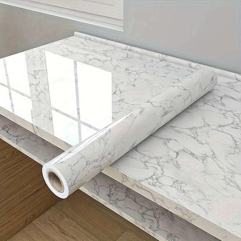 Marble Pattern Self-Adhesive Wall and Table Sticker Waterproof Heat-Resistant Oil-Resistant