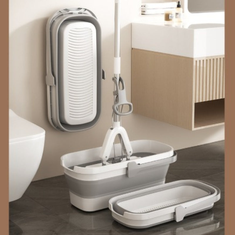 Thick Sponge Mop with Hands-Free Washing and High Absorption for Kitchen Bathroom and Living Room