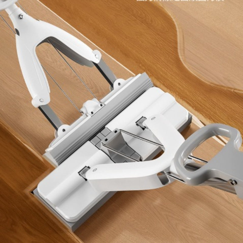 Thick Sponge Mop with Hands-Free Washing and High Absorption for Kitchen Bathroom and Living Room