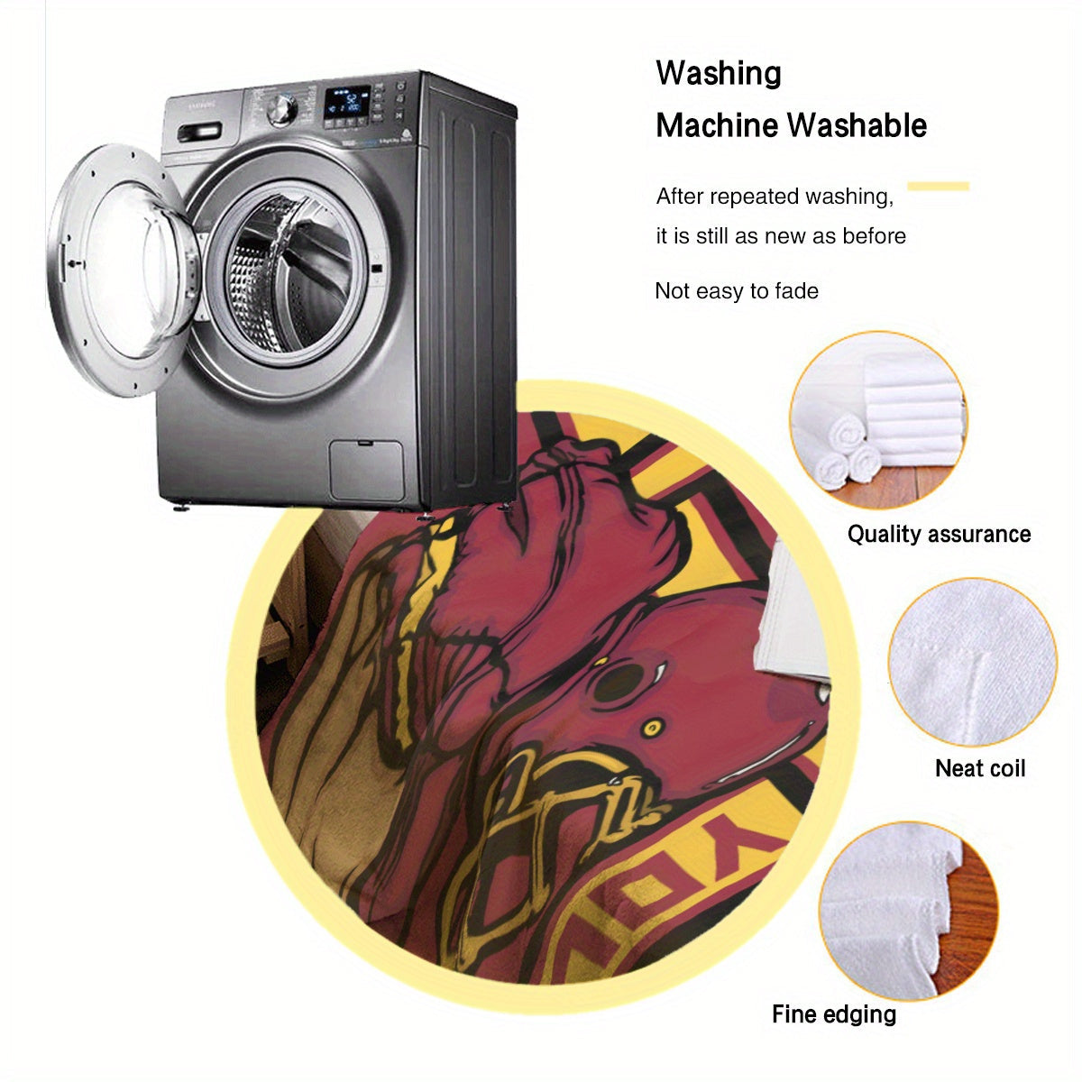 Shaxsiylashtirilgan Tampa Bay Futbol Jamoasi Kiyimi, Ismingiz bilan Moslashtiriladigan, Qulay Trikotaj Polyester O'rash, Elektrsiz Sizni Isitadi, To'rtburchak Dizayni, Ideal Fan Sovg'asi