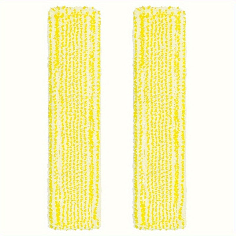 2-Pack Microfiber Mop Pads for Windows and Household Cleaning Reusable Cloths