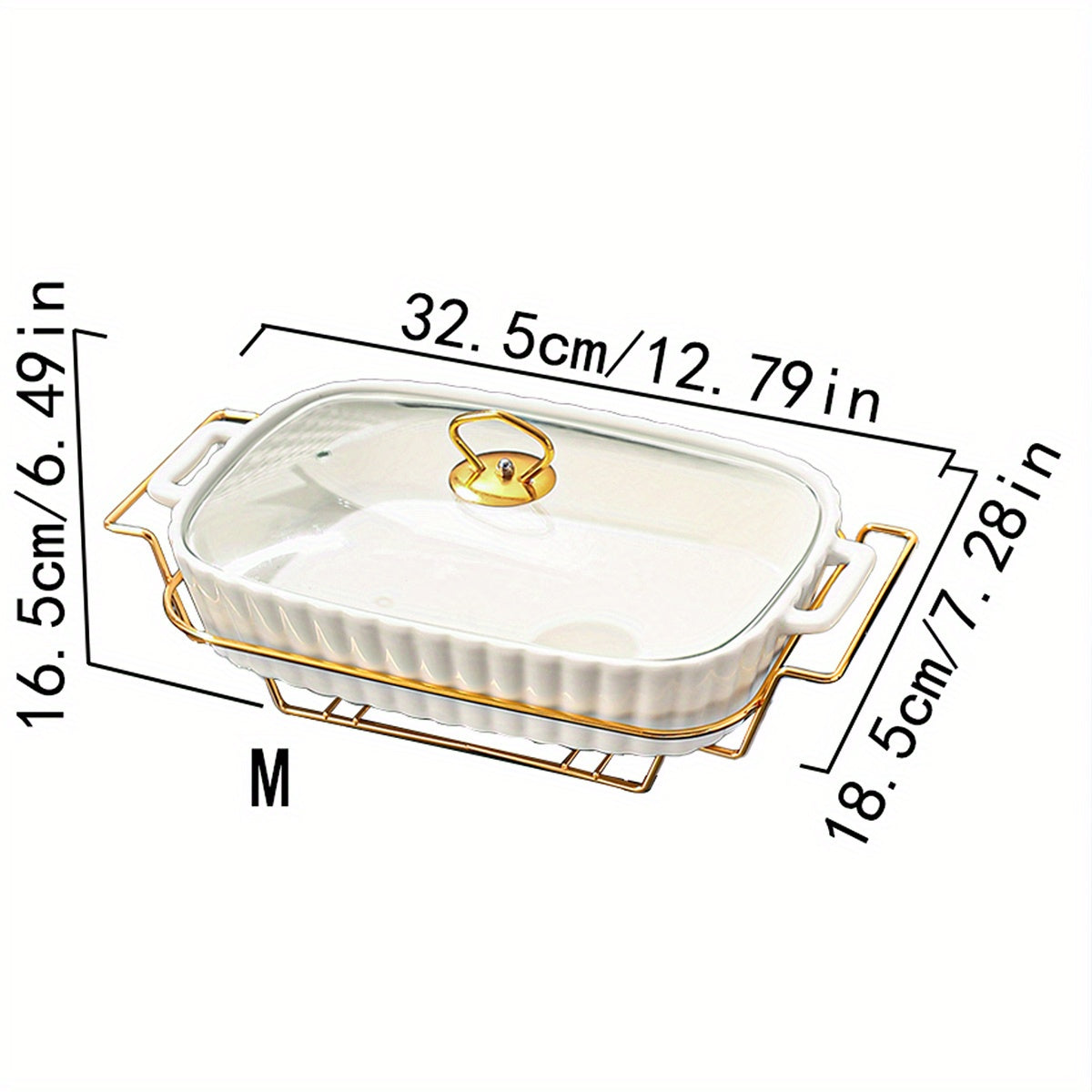 Керамический набор тарелок с супницей, крышкой, железной рамой и песчаной тарелкой для домашних кухонных принадлежностей на вечеринку.