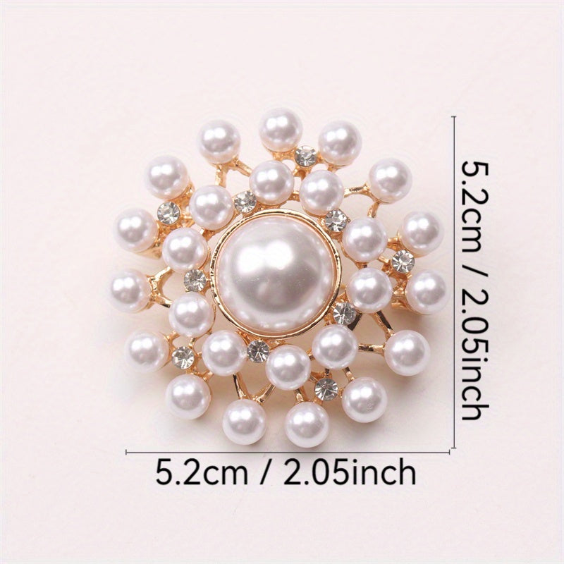 Gothic Flower Brooch Pin for Women Enamel Plastic Cartoon Style Elegant Jewelry