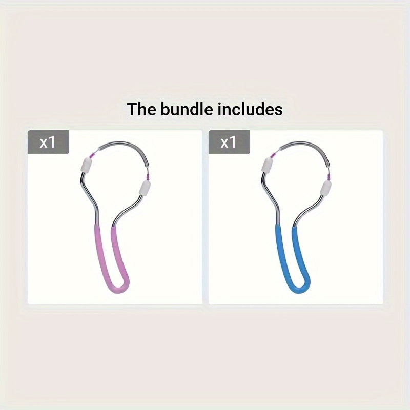 Women's Manual Facial Hair Remover, Portable Spring Roller Tool for Face