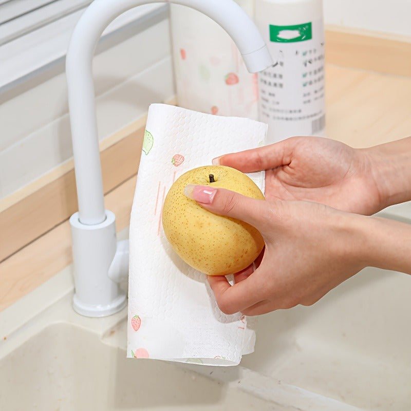 30 Reusable Kitchen Towels for Grease Removal, Non-Toxic, Multi-Purpose