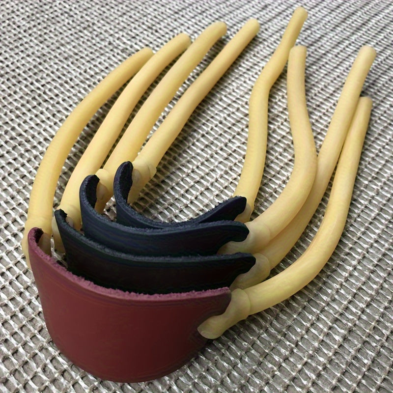 3-Pack Rubber Slingshot Replacement Bands High Elasticity Spare Parts