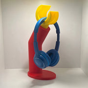 Customizable 3D Printed Headphone Stand for Gaming and Desk Organization