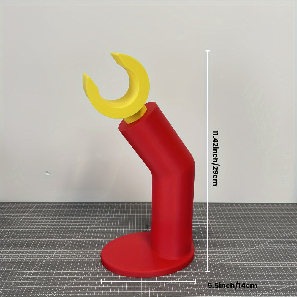 Customizable 3D Printed Headphone Stand for Gaming and Desk Organization