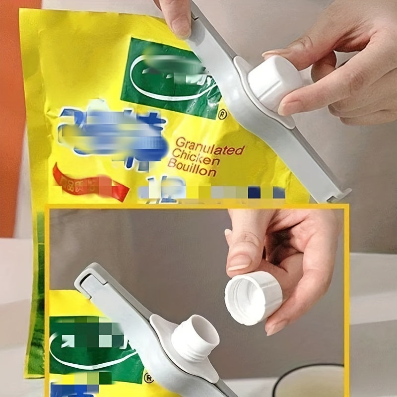 3 oshxona kliplari oziq-ovqat paketlarini yopish, namlikka chidamli yopish, shirinliklar yoki sut kukuni uchun dozali yopish uchun