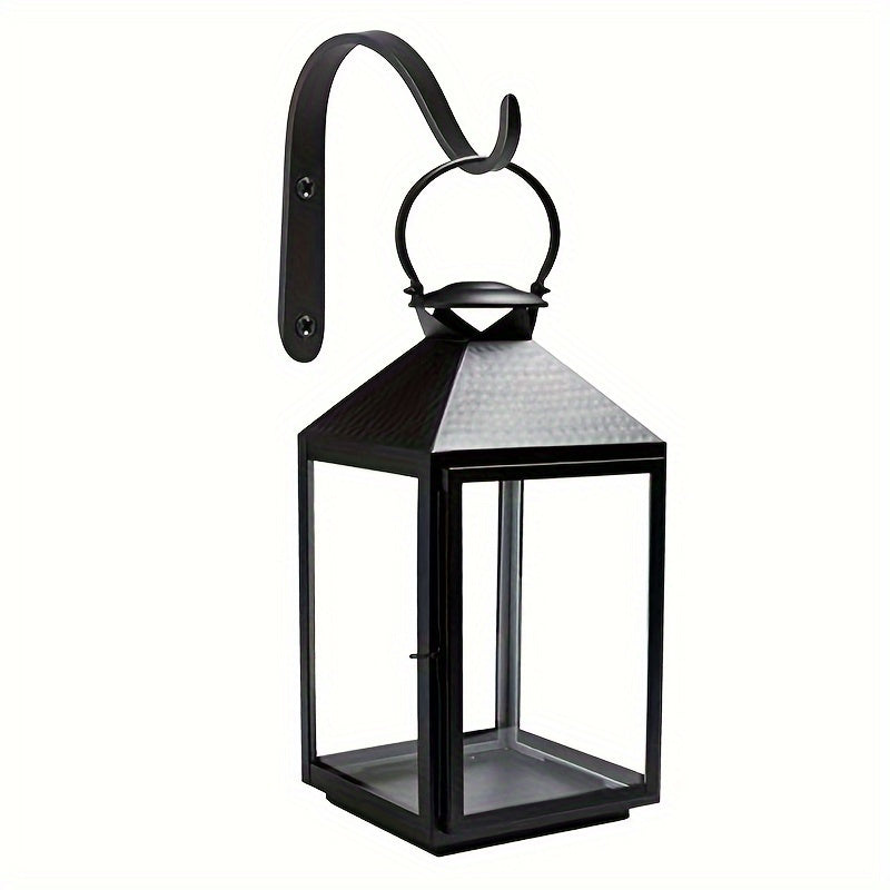 Ganchos de hierro rústico para colgar, ganchos de montaje duraderos en la pared, uso versátil