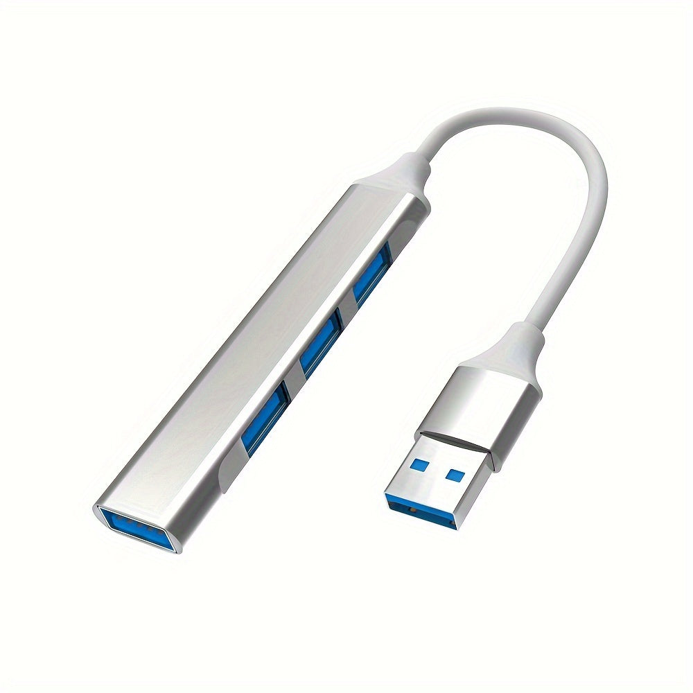 4-in-1 USB C Hub Quad-Port High-Speed Data Transfer Charging Compatible with MacBook Surface XPS PC