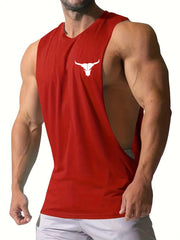 Men's Summer Muscle Fit Tank Top Quick-Dry Breathable Athletic Sleeveless Shirt
