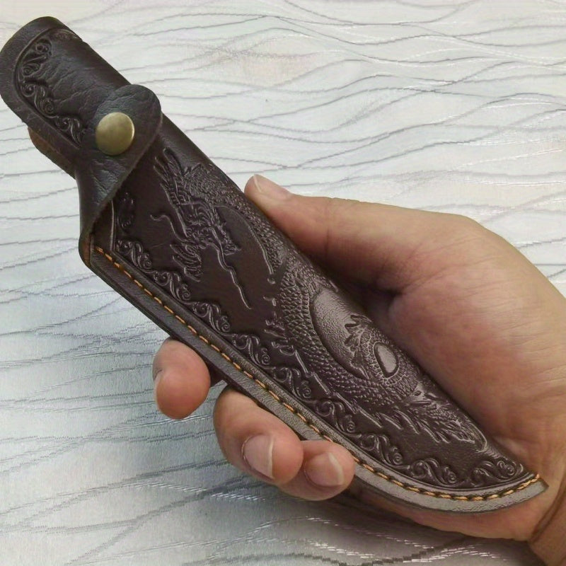 Kitchen Knife Protector Storage Pouch Thick PU Leather Sheath for Chef Knife