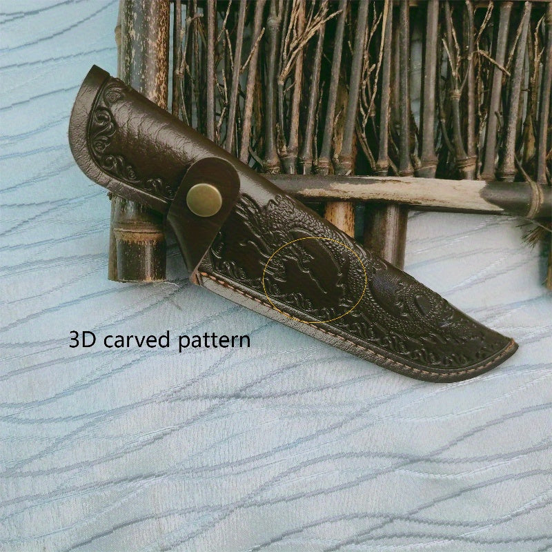 Kitchen Knife Protector Storage Pouch Thick PU Leather Sheath for Chef Knife