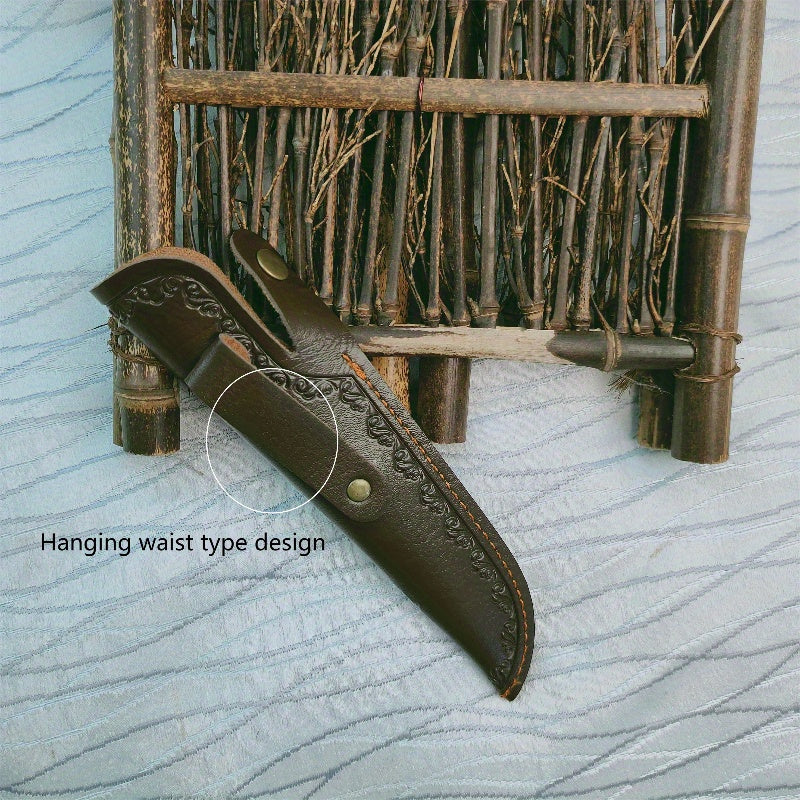 Kitchen Knife Protector Storage Pouch Thick PU Leather Sheath for Chef Knife