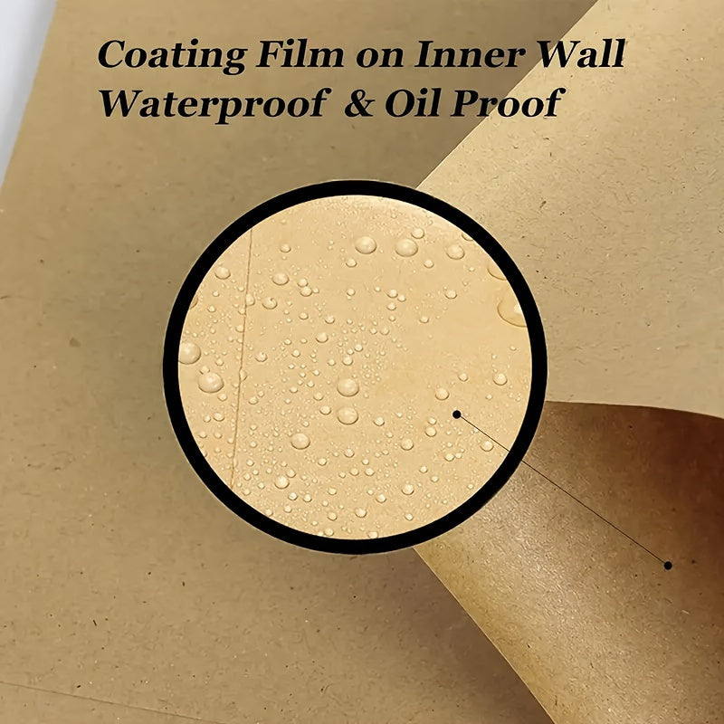 50 Pieces Greaseproof Sandwich Wrappers Food Grade Disposable Paper for Burgers Fries Baking