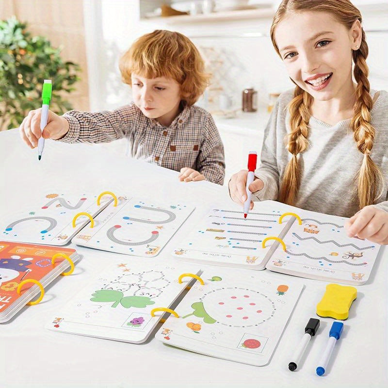 Children's Educational Art Set for Early Learning Writing and Painting Skills