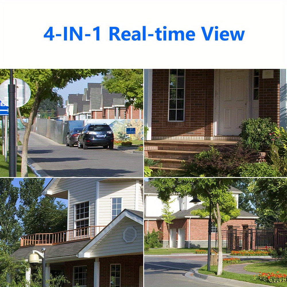 2MP HD Security Camera with Dual Band WiFi, Night Vision, Auto-Tracking and Alerts