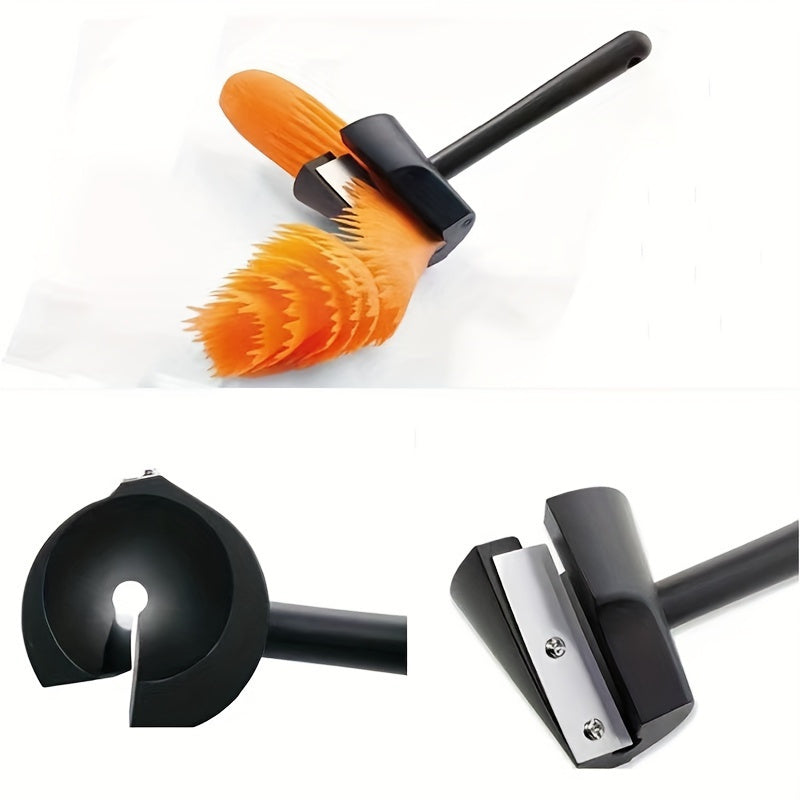 Espiralizador de verduras de acero inoxidable de mano para zanahorias, pepinos, frutas