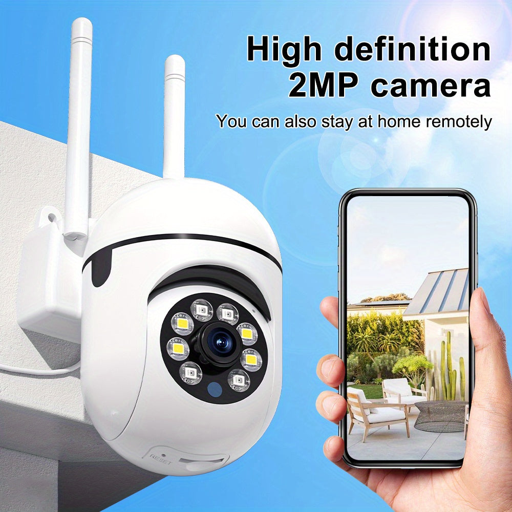 4-Pack Wireless Security Cameras 2MP HD Night Vision Motion Detection Pan-Tilt