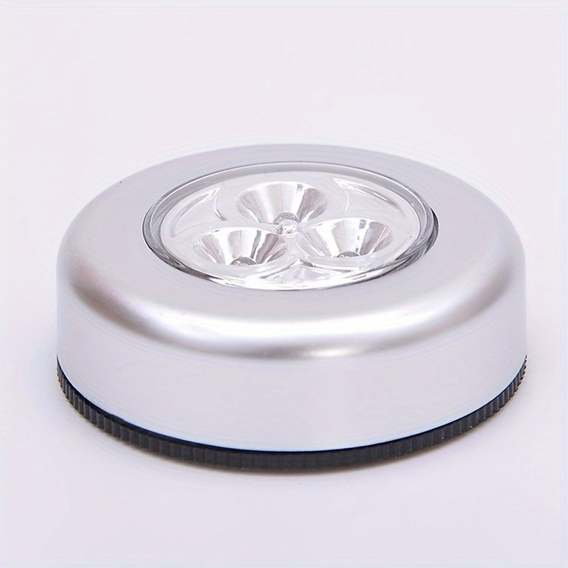 Touch Activated LED Tap Light with 3 LEDs for Closet Cabinet Car Trunk Bedside Battery Operated