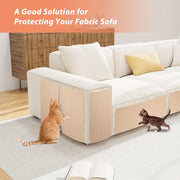 Self-Adhesive Cat Scratching Pad Claw Care Furniture Protection Polyester 39.88cm x 100.08cm