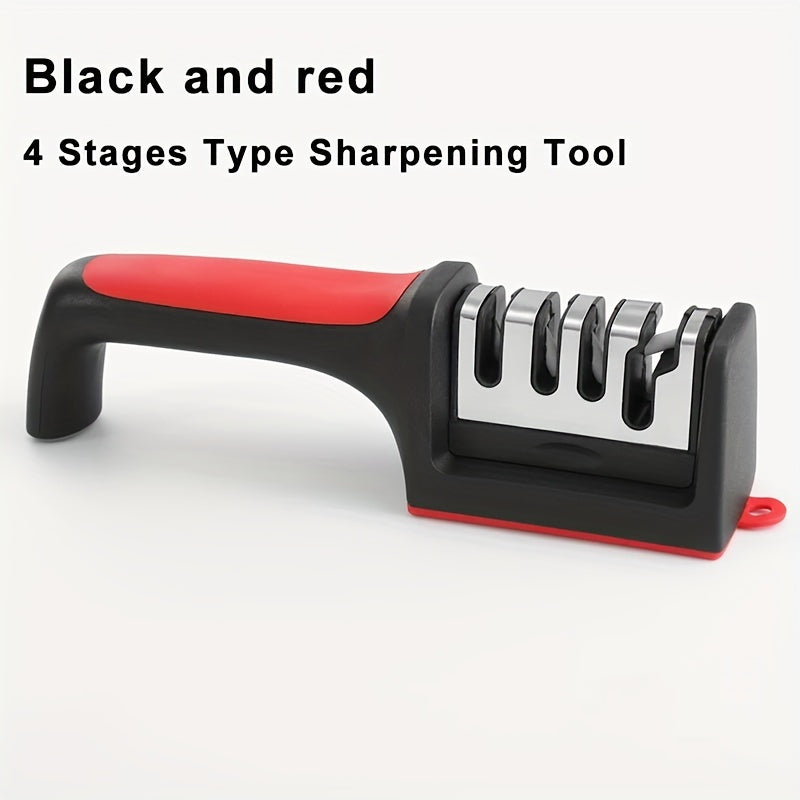 Uy oshxonasida qoʻlda pichoq silliqlash qurilmasi, foydalanish oson, batareyaga yoki elektr energiyasiga ehtiyoj yoʻq