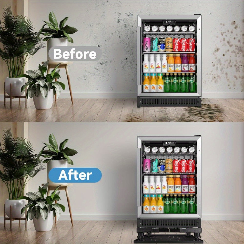 Silicone Mat with Raised Edges Waterproof Large for Mini Fridges and Appliances