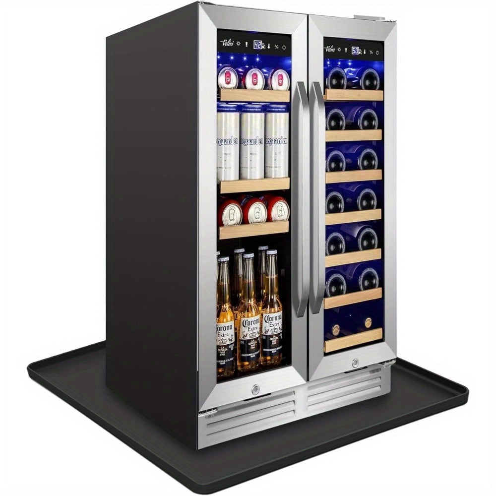 Silicone Mat with Raised Edges Waterproof Large for Mini Fridges and Appliances