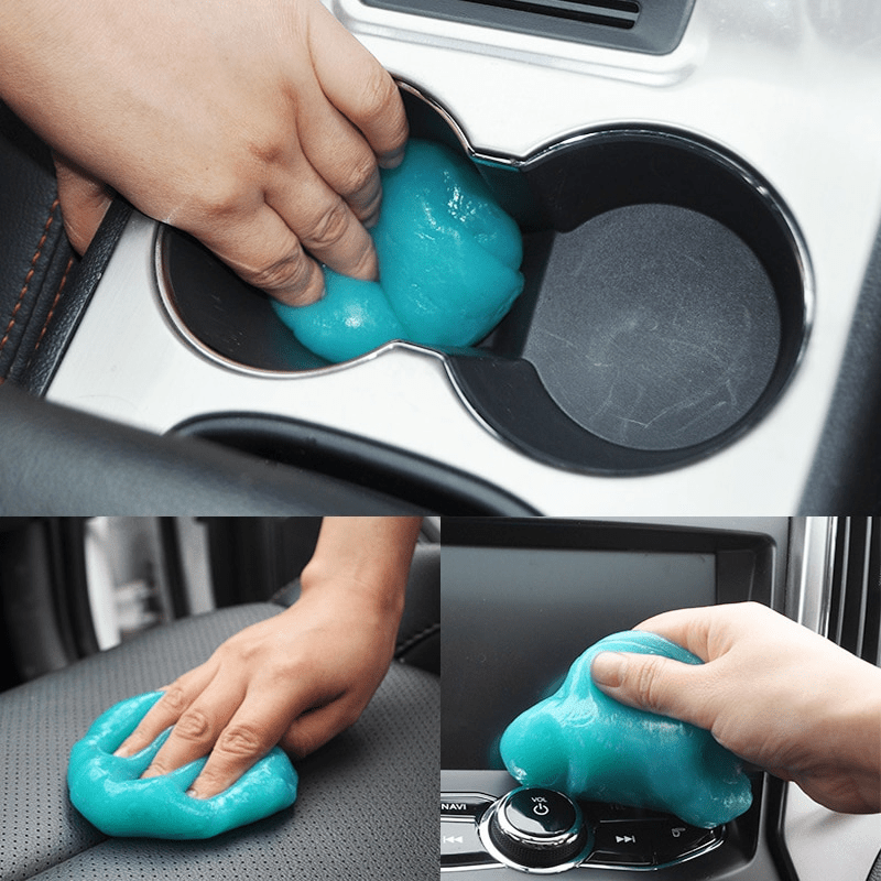Reusable Adhesive Gel Cleaner for Car Interiors Dust Remover Tool