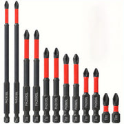 6pcs Tungsten Steel Magnetic Screwdriver Bits Set for Electric and Manual Drives