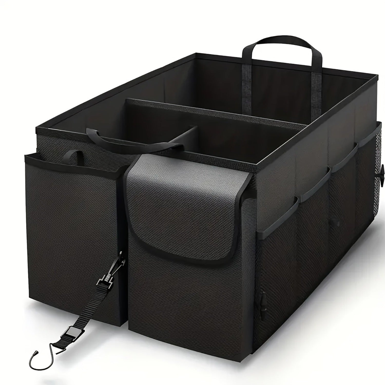Folding Trunk Organizer for Vehicles Oxford Cloth Collapsible Durable Storage