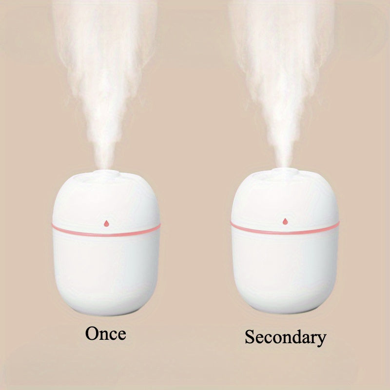 220ML USB Aroma Diffuser Humidifier Cold Mist Night Light for Room and Office