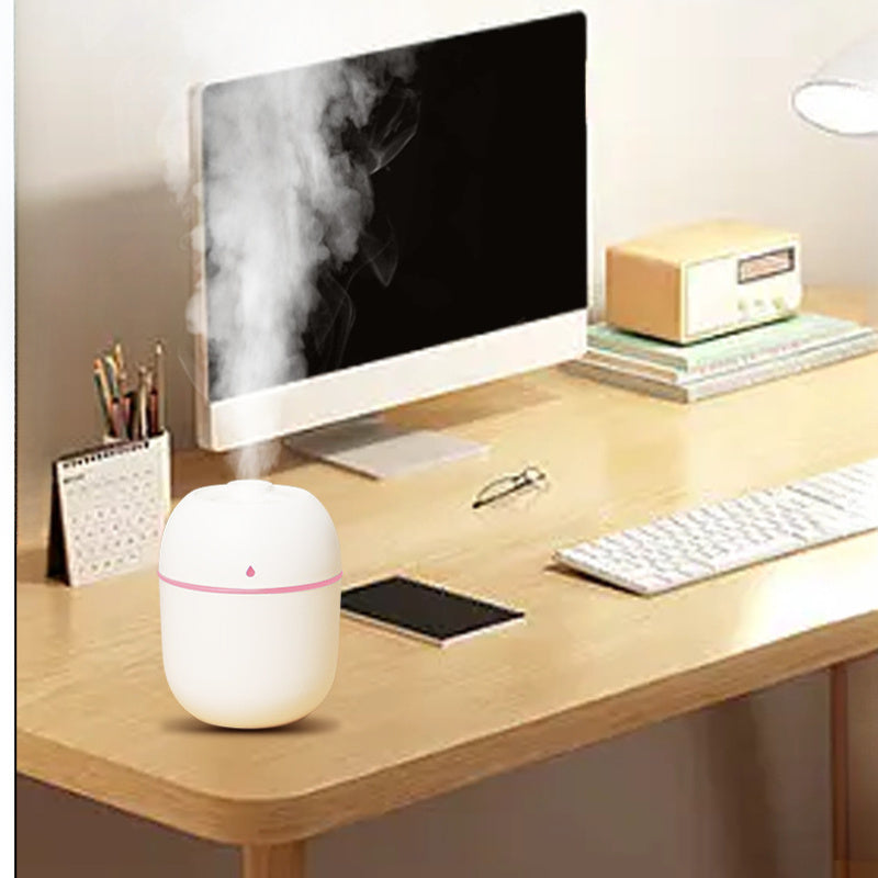 220ML USB Aroma Diffuser Humidifier Cold Mist Night Light for Room and Office