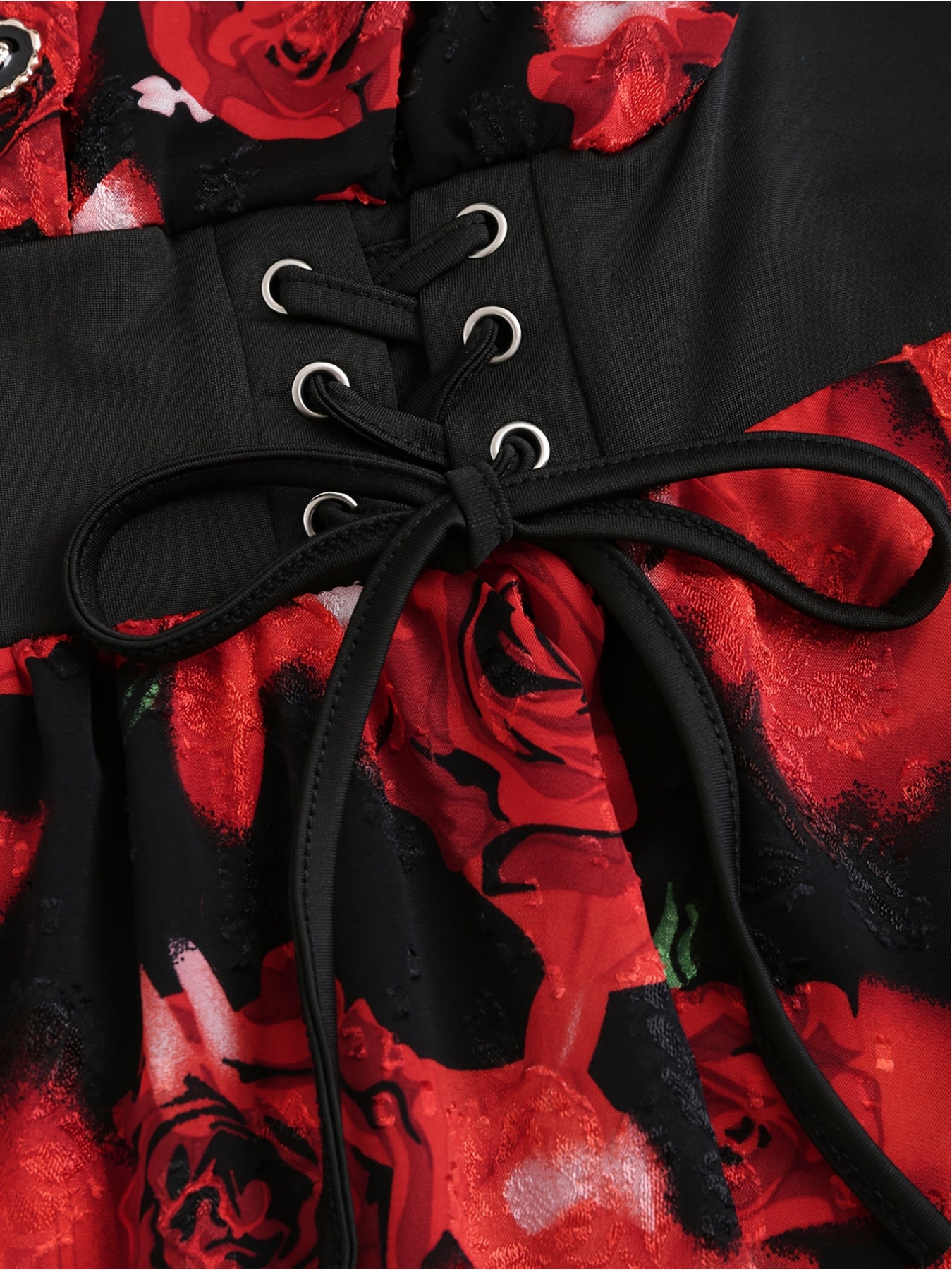 Plus Size Floral Print Button Front Blouse for Spring Fall Long Sleeve Women